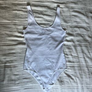 Wilfred Free White Cotton Bodysuit